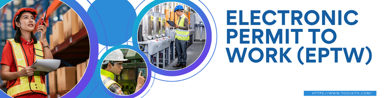 Electronic permit to work software architecture and workflows